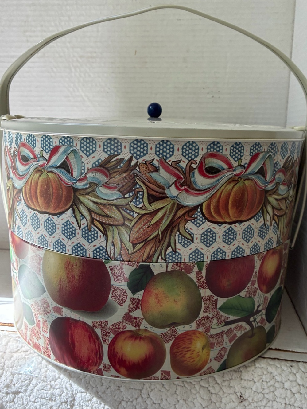 John Derian double pie carrier perfect condition gift